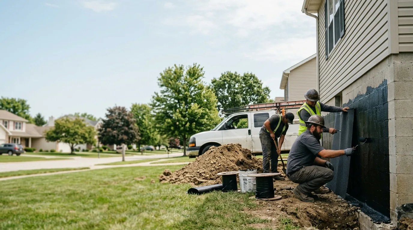 Basement Waterproofing in Fairfax, IA near me